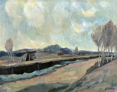Moorlandschaft Bei Bad Aibling