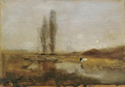 Moorlandschaft Bei Lundenburg