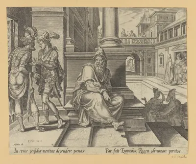 Mordecai Overhearing The Treason Of Bigthan And Teresh