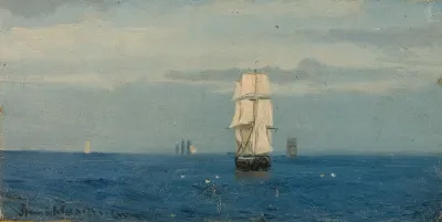 Morgenstemning Atlanterhavet