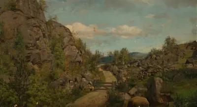 Morgenstemning Ved Froislandsveien Mandal