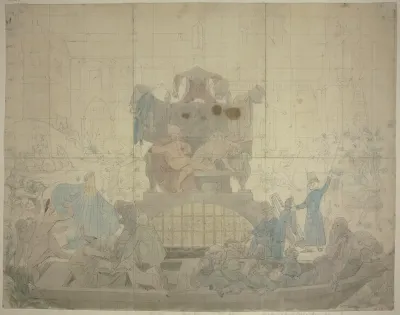 Moritz Von Schwinds Abschiedsfeier Aus Frankfurt