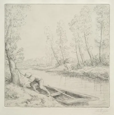 Morning On The River Le Matin Sur La Riviere