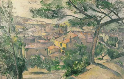 Morning View Of Lestaque Against The Sunlight