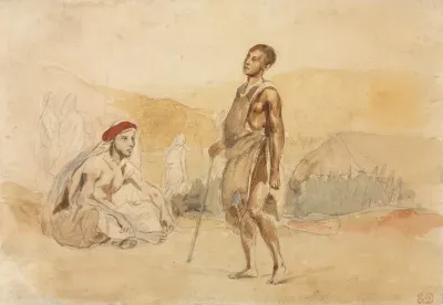 Moroccans In The Countryside
