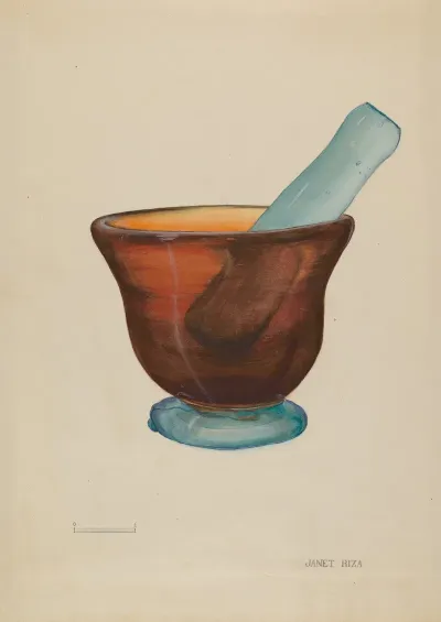 Mortar And Pestle 12