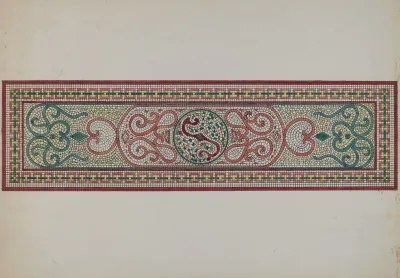 Mosaic Pattern In Doorstep