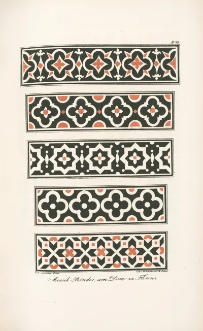 Mosaik Bauder Am Dom Zu Frorenz