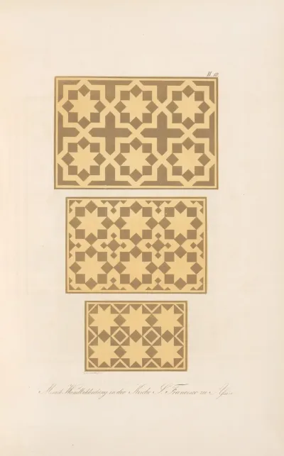 Mosaik Wandbekleidung In Der Kirche S Francesco Zu Assisi