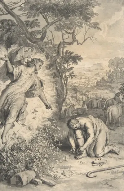 Moses And The Burning Bush