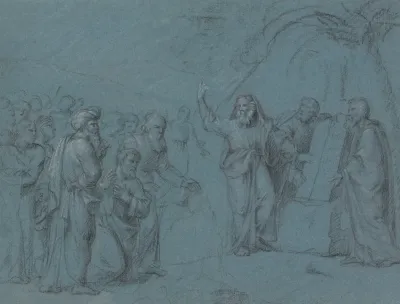 Moses And The Tablets Of The Law