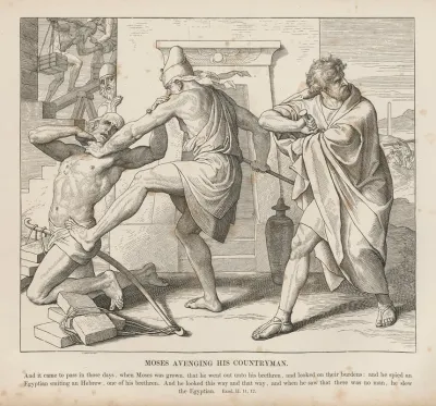 Moses Avenging His Countryman