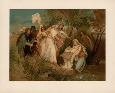 Moses Is Saved By Pharaohs Daughter 3