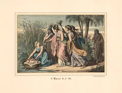 Moses Is Saved By Pharaohs Daughter 4