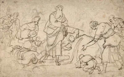 Moses Striking The Rock 8