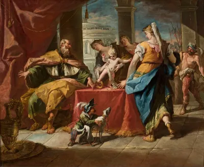 Moses Trampling On The Pharaohs Crown