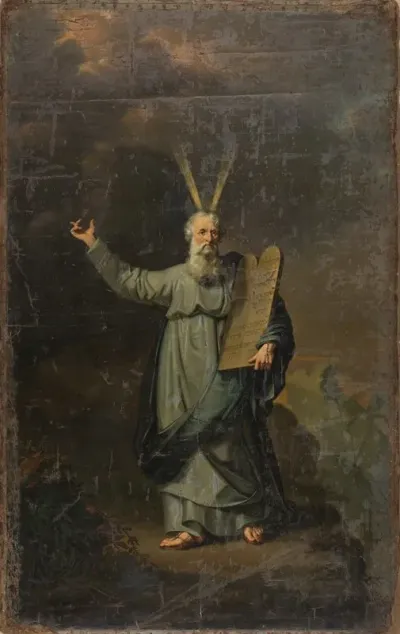 Moses With The Tables Of The Law