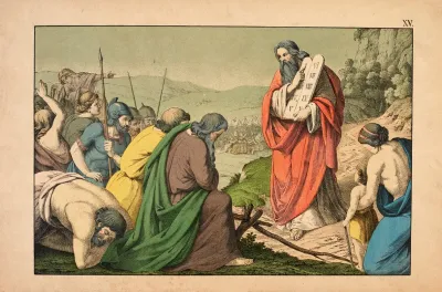 Moses With The Tablets Of The Law 2