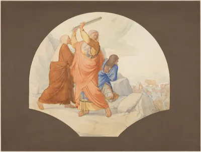 Moses Zerschlagt Die Gesetzestafeln Selig Die Hungern Und Dursten Nach Der Gerechtigkeit