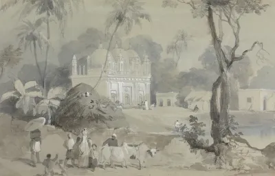 Mosque At Borranypore