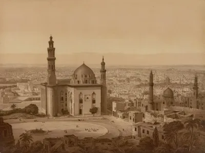 Mosque Madrasa Of Sultan Hasan Cairo