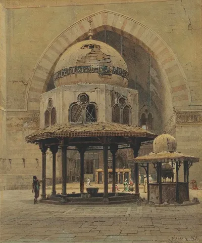 Mosque Of Sultan Hassan Cairo