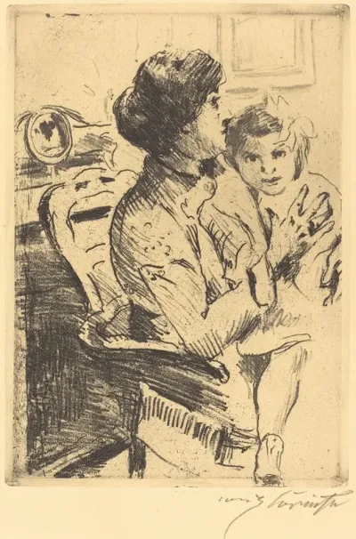 Mother And Child Mutter Und Kind
