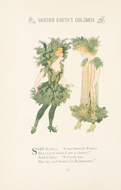 Mother Earths Children The Frolics Of The Fruits And Vegetables Pl 10