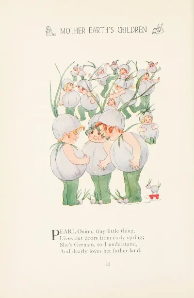 Mother Earths Children The Frolics Of The Fruits And Vegetables Pl 12