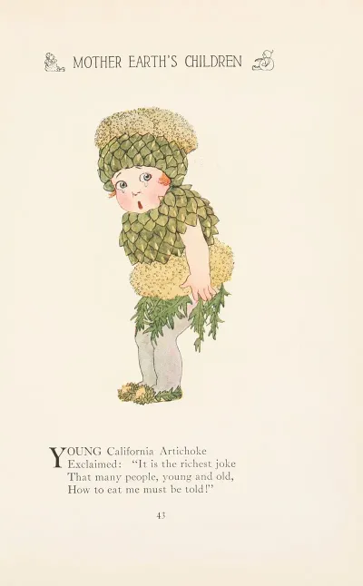 Mother Earths Children The Frolics Of The Fruits And Vegetables Pl 35