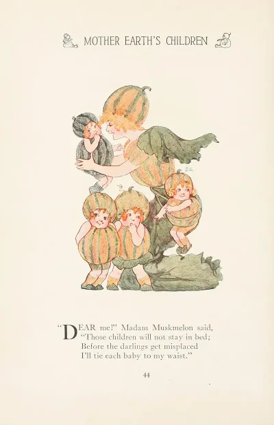 Mother Earths Children The Frolics Of The Fruits And Vegetables Pl 36