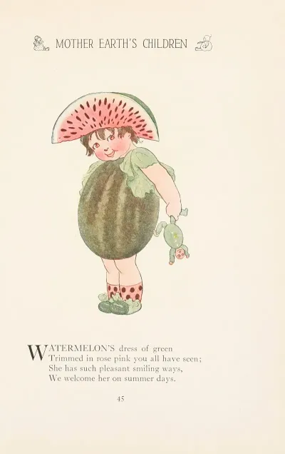 Mother Earths Children The Frolics Of The Fruits And Vegetables Pl 37