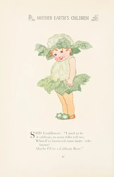 Mother Earths Children The Frolics Of The Fruits And Vegetables Pl 40