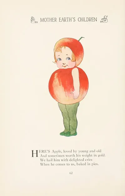 Mother Earths Children The Frolics Of The Fruits And Vegetables Pl 54