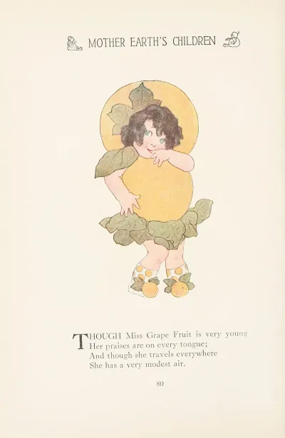 Mother Earths Children The Frolics Of The Fruits And Vegetables Pl 72