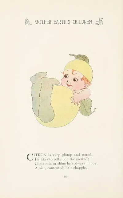 Mother Earths Children The Frolics Of The Fruits And Vegetables Pl 78