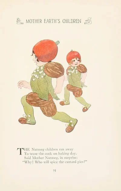 Mother Earths Children The Frolics Of The Fruits And Vegetables Pl 83