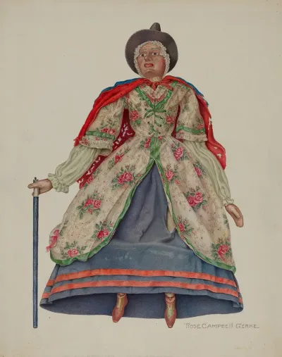 Mother Goose Marionette