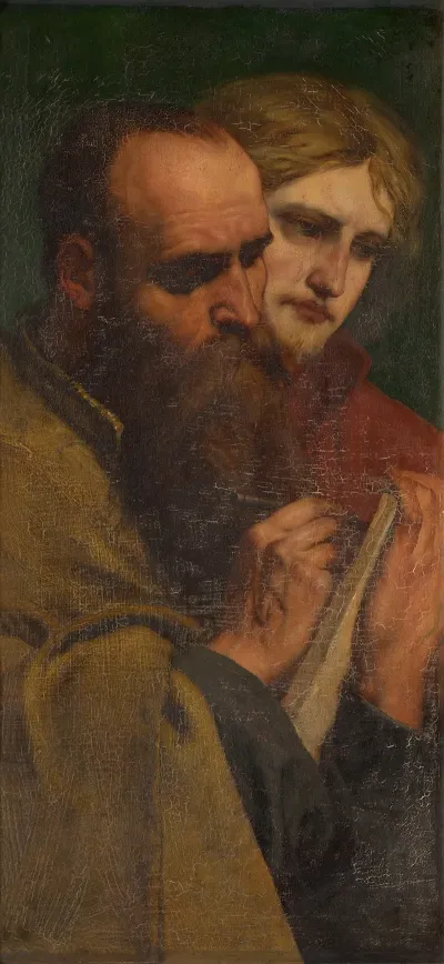 Mother Of The Messiah And The Four Evangelists