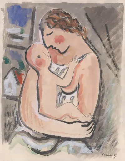 Mother With A Child 5