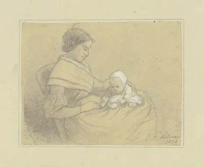 Mother With Child 7
