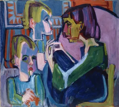 Mother With Children