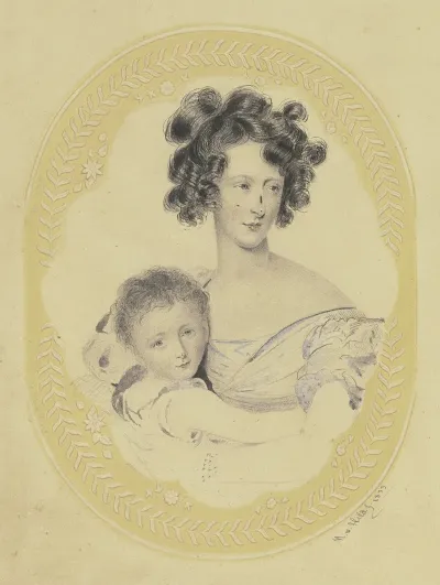 Mother With Her Boy