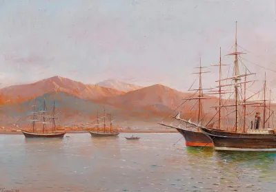 Motif Of A Crimean Port