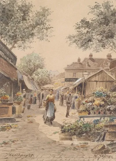 Motiv Am Naschmarkt