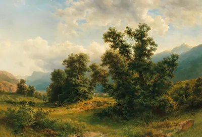 Motiv Aus Dem Etschtal Sudtirol