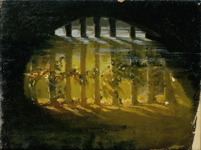 Motiv Aus Dem Hellbrunner Schlospark