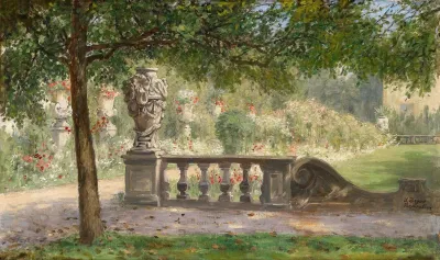 Motiv Aus Dem Mirabell Park