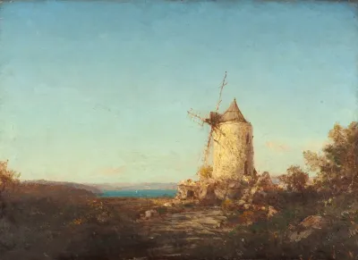 Moulin De Saint Mitre Pres De Martigues