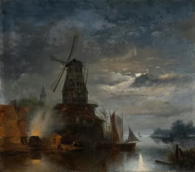 Moulin Et Scierie Hollande